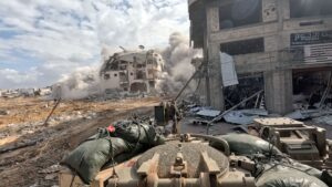 18 شهيدا في قصف الاحتلال مواصي خان يونس وحي الصبرة بمدينة غزة